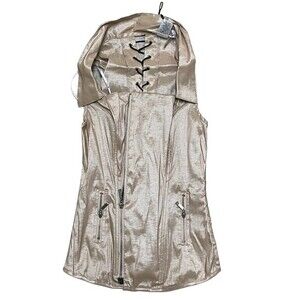 Oh yes cream corset top M